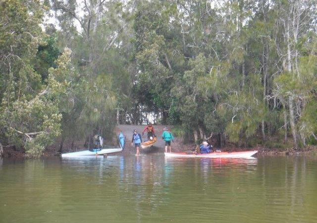 Khappinghat Creek at Wallabi Point near Old Bar Khappinghat Creek at Wallabi Point near Old Bar